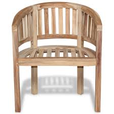 Wooden Outdoor Dining Armchair Patio Teak Half Round Chair Seat Garden Furniture Outdoor Dining Chairs Teak Chairs Garden Patio Furniture