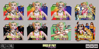 Diposting di action, adventure, box office, crime, movie, hd, usatag birds of prey: Birds Of Prey 2020 Folder Icon Pack By Bl4cksl4yer On Deviantart