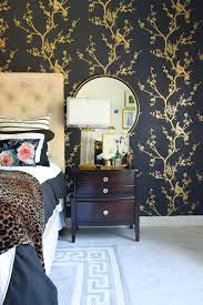 We did not find results for: Dark Nightstands Add Drama To A Black And Gold Wallpaper Accent Wall Bedroom Mirrors 775x1162 Download Hd Wallpaper Wallpapertip