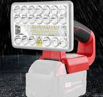 LED Work Light for Milwaukee 18V Battery 18W 2000LM Portable Jobsite  Flashlight | eBay