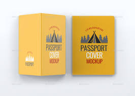 Passport Cover Mock Up Passport Cover Cover Passport