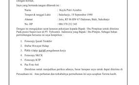 Apakah kamu sedang mencari contoh surat lamaran kerja tulis tangan? Contoh Surat Lamaran Kerja Di Pabrik Sepatu Jepara Cute766