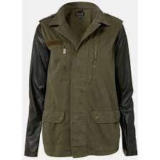 Nordstrom Topshop Nordstrom Polyvore Com I Love This Find More Ideas At Https Mychicstyle19 Com Nordstrom To Jackets Army Jacket Khaki Leather Jacket