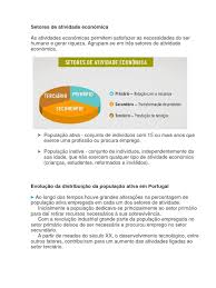 Veja grátis o arquivo a atividade econômica modelo dos três setores enviado para a disciplina de economia i categoria: Setores De Atividade Economica