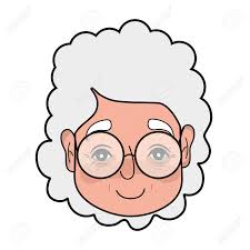 Affordable and search from millions of royalty free images, photos and vectors. Old Woman Face With Hairstyle And Glasses Vector Illustration Royalty Free Cliparts Vectors And Stock Illustration Image 80580496