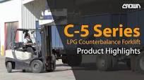 Crown LPG Counterbalance Forklift | C-5 Series | Product Highlights