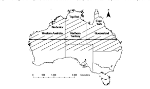 The diversity of the region promises a varied and exciting holiday experience. Study Region Showing Political Boundaries Western Australia Northern Download Scientific Diagram