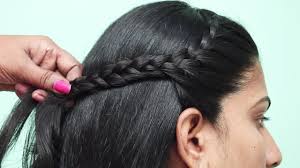 These simple & cute braided hairstyles for long hair are awaiting for you. 5 Quick Easy Side Braid Hairstyle Hairstyle For Medium Hair Girls Hairstyles Youtube