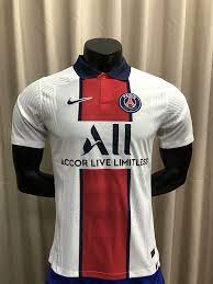 This is psg 2019/20 home kit for dls 20. 20 21 Season Psg Away White Color Soccer Jersey Top Thailand Quality Psg Football Shirts Player Version 16 00 Footballinbox Top Quality Football Jersey And Kids Football Uniform