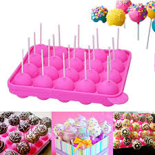 Simply use a silicone mold and follow our recipe for delicious cake pops without frosting! 20 Cavity Cake Pop Silicone Mould Baking Mold Tray With Sticks For Party Cupcake Lollipop And Hard Candy Walmart Canada