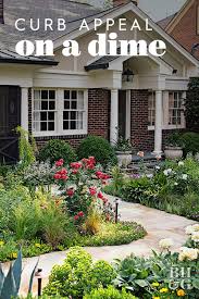 Boost Curb Appeal On A Budget With These 26 Easy Exterior Updates Yard Landscaping Simple Front Yard Landscaping Simple Curb Appeal Landscape