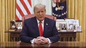 Liz cheney of wyoming has been an ardent defender of president donald trump during the impeachment inquiry, but she may have reached her breaking point on tuesday. After His 2nd Impeachment Trump On Video Condemns Capitol Violence But Doesn T Mention His Own Role In It Ktla