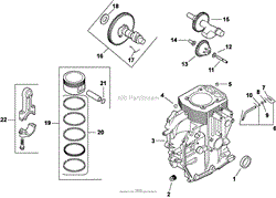 Refer to your parts diagram for a complete list of parts included. Kohler Ch16 45509 Cub Cadet 16 Hp 11 9 Kw Parts Diagrams