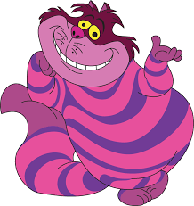 Cheshire Cat Standing Cat Vector Cat Stands Cheshire Cat
