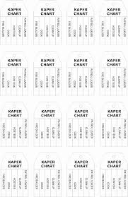 Girl Scout Daisy Kaper Chart Printable Bedowntowndaytona Com