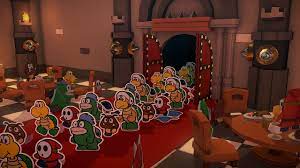 Maybe you would like to learn more about one of these? Paper Mario The Origami King Cutting The Green Streamer Bowser S Castle Walkthrough Gameranx
