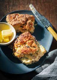 Farro Salad With Asparagus Peas And Feta Recipe Cheese Scones Recipes Cheese Scone Recipes