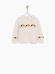 image 1 of pompom sweater from zara cocuk giyim triko zara