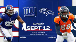 Here are our six primary takeaways from the victory. Giants To Open 2021 Season At Home Vs Broncos