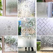 Buy the best and latest glass stickers on banggood.com offer the quality glass stickers on sale with worldwide free shipping. Window Decorative Vinyl Film Frosted Glass Sticker Static Opaque Privacy Film Bedroom Kitchen Office Shop Balcony Door 45 100cm Decorative Films Aliexpress