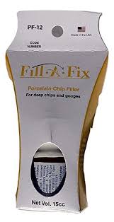 Kit Repair Porcelain Porc A Filler Porcelain Chip Filler