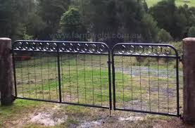 Heritage Style Mesh Gates Farmweld Farm Gate Old Gates Fence Design