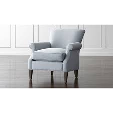Shop Elyse Light Blue Accent Chair Self Welting Detail Contributes To The Chair S Clean Silhouette Blue Accent Chairs Light Blue Accent Chair Accent Chairs