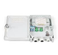 Fiber Termination Box with 8 LC Adapters