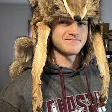 Trappers Hat, Mountain Man Hat, Coyote Hat, Prime Fur Hat, Full Coyote Hat,  Fur Hat,