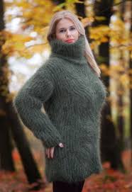Olive Green Mohair Sweater Chunky Turtleneck Cable Knit Ribbed Pullover Unisex Top Hand Knit Men Sweater Knit Women Sweater Oversized In 2020 Mohair Sweater Knit Men Knitting Women Sweater