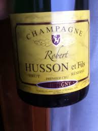 Robert Husson et Fils Champagne Brut Reserve Premier Cru Mutigny