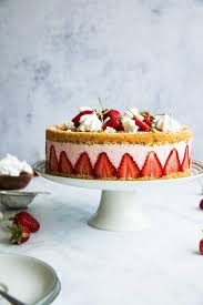 Strawberry Mousse Cake Homemade And Delicious Recipe Strawberry Mousse Cake Strawberry Mousse Summer Desserts