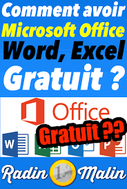 Comment Telecharger Word Excel Et Tout Le Pack Office Gratuit Et Legalement Radin Malin Blog En 2019 Office Gratuit Word Office Astuces Informatiques