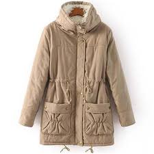 Hooded Winter Coat Longline Thicken Warm Drawstring Women Casual Parka Rodewe Women Overcoat Cotton Coat Women Winter Jackets Women