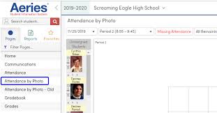 Attendance By Photo And Seating Chart Aeries Software