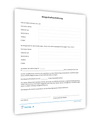 Bitte verwenden sie diese formulare, so können wir ihre mitteilung schnellstmöglich bearbeiten und auf unserer homepage finden sie außerdem unter „service alle wichtigen formulare als vordrucke. Mietburgschaftserklarung