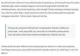 Check spelling or type a new query. 700 Kumpulan Kata Kata Hari Ibu Paling Menyentuh Hati Terbaru Balubu