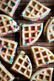Cake Batter Birthday Waffles Waffle Maker Recipes Waffle Iron Recipes Waffle Recipes