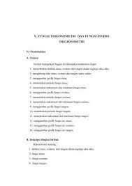 Ini adalah bentuk trigonometri dari bilangan kompleks di mana. V Fungsi Trigonometri Dan Fungsi Invers Trigonometri