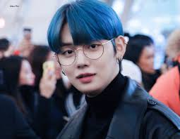 Yeonjun Pics On Twitter Blue Hair Txt Pics