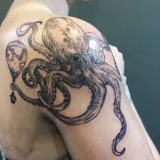 Octopus tattoo design | tumblr. Octopus Black And White Tumblr