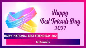 You are a wonderful soul who has taught me the real meaning of friendship. Happy National Best Friend Day 2021 Messages Images Friendship Quotes Greetings For Special Day Youtube