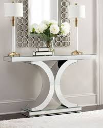 Splendora Mirrored Console Table Console Table Decorating Home Decor Room Decor