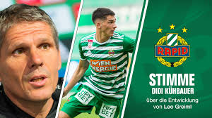 Leo greiml, 20, avusturya sk rapid wien, 2019'den beri stoper piyasa değeri: Rapid Tv Kuhbauer Leo Greiml Hat Sich In Eine Gute Richtung Entwickelt