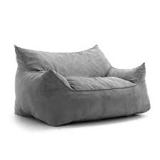 Big Joe Imperial Fufton Shredded Ahhsome Foam Cement Comfort Suede Plus Bean Bag 0552380 The Home De In 2020 Bean Bag Chair Teal Dining Chairs Outdoor Bean Bag Chair