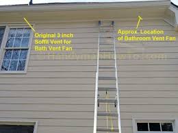 Install A Soffit Vent For A Bathroom Vent Fan Bathroom Vent Bathroom Vent Fan Bathroom Ventilation