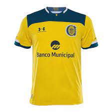 The new rosario central home shirt has a very traditional design with four yellow and three blue stripes on the front. Rosario Central Jersey Rosario Fc Jersey Online Best Soccer Store
