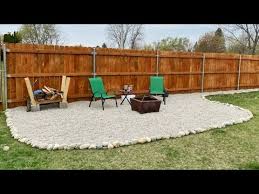 Arguably, some dream about building an upscale patio that costs next to nothing. Diy Pea Gravel Patio Youtube