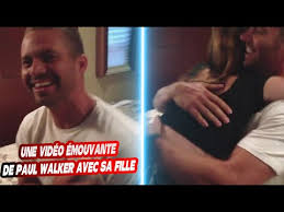 Le 12 septembre, on fêtait l'anniversaire du regretté paul walker, disparu dans un accident de voiture le 30 novembre 2013. La Fille De Paul Walker Devoile Une Video Emouvante Sur Son Pere Youtube