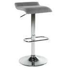 Worldwide Grey Adjustable Height Fabric Stool (Set of 2)